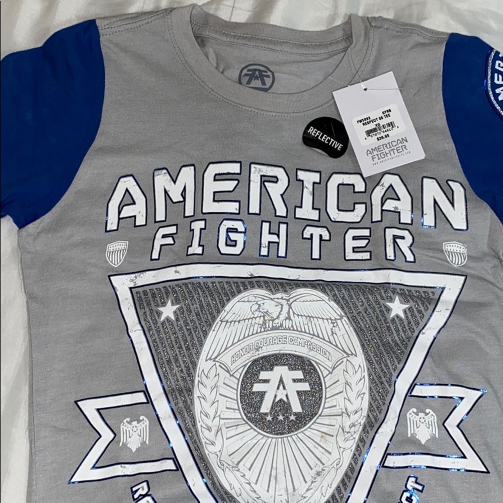 Reflective American Fighter shirt XS